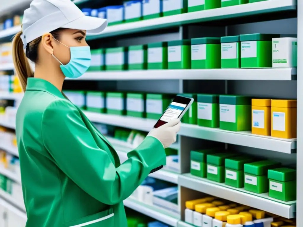 Avanzada gestión de inventarios en farmacias en línea: tecnología y precisión