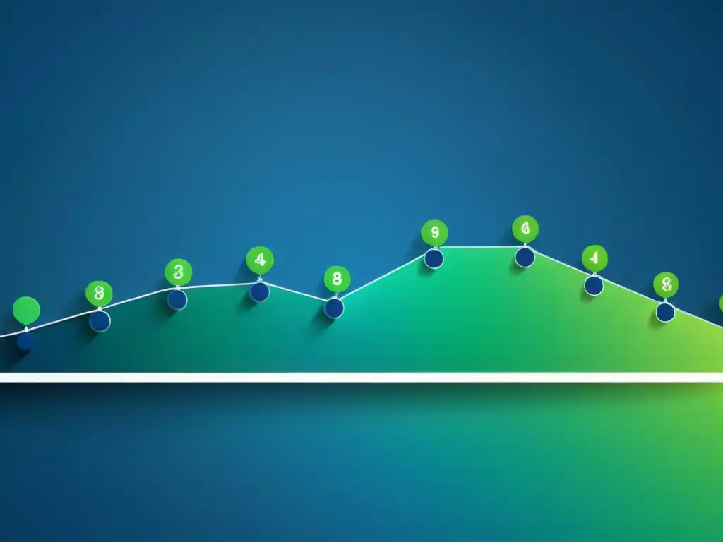 Interconexión de datos en imagen 8k: Análisis de Cohortes con Big Data en moderno diseño de líneas elegantes y fluidas, sobre fondo azul y verde