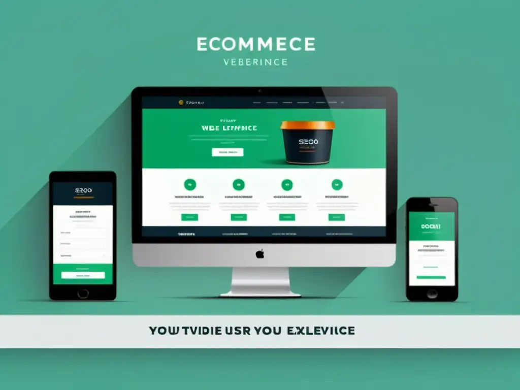 Captura la esencia de la innovación en el diseño web para eCommerce del 2023, priorizando la experiencia del usuario y las tendencias SEO