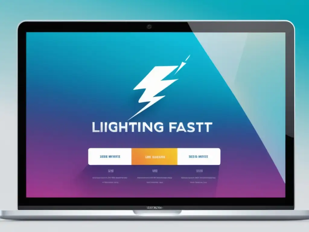 Captura la esencia de un sitio web óptimo con velocidad relámpago y diseño moderno