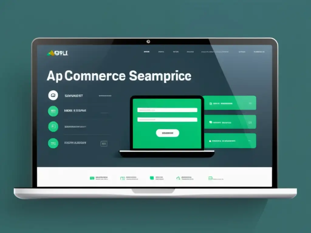 Captura la importancia de la integración de APIs en el Ecommerce: plataforma moderna y eficiente conectando servicios