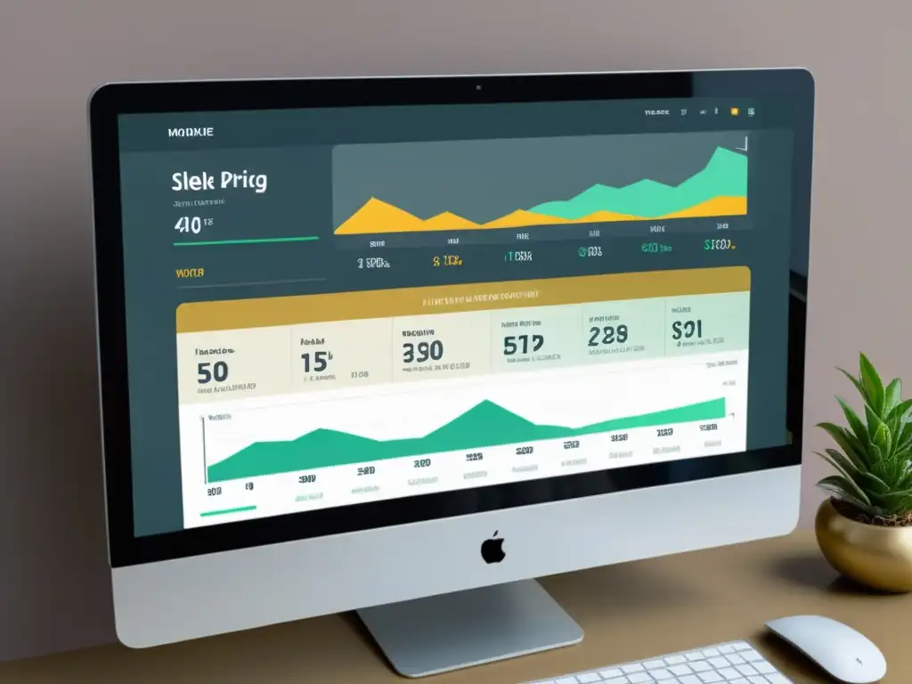 Interfaz de automatización de precios en comercio electrónico: moderna, intuitiva y eficiente, con funciones de precios dinámicos y monitoreo de competidores