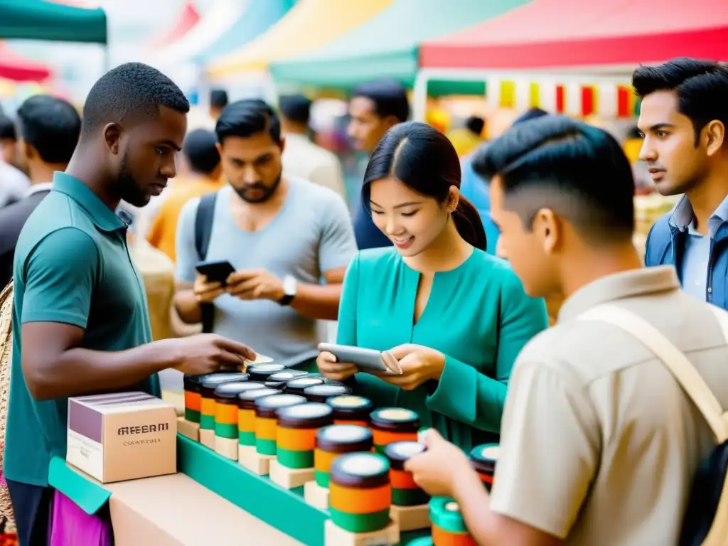 Jóvenes exploran productos en mercado emergente, reflejando preferencias de consumidores en economías emergentes