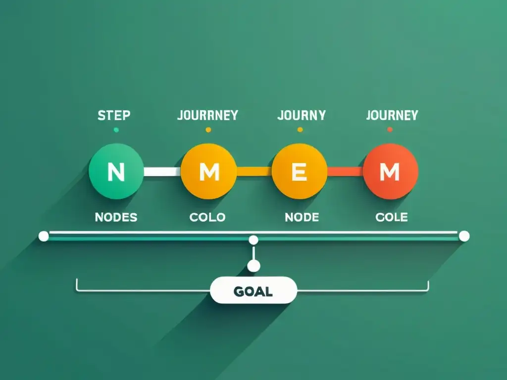 Representación gráfica minimalista de la Regla de los Tres Clicks UX, mostrando una experiencia de usuario fluida y moderna en tres pasos conectados