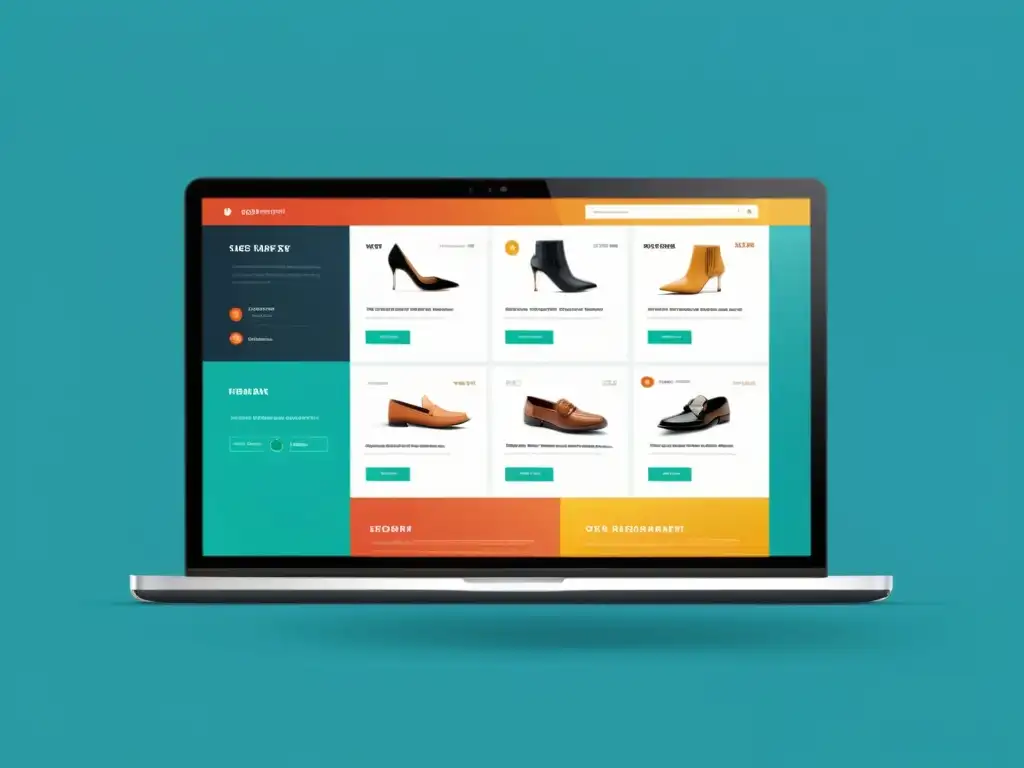 Minimalista web ecommerce con recomendaciones personalizadas y automatización, destacando estrategias inbound marketing ecommerce