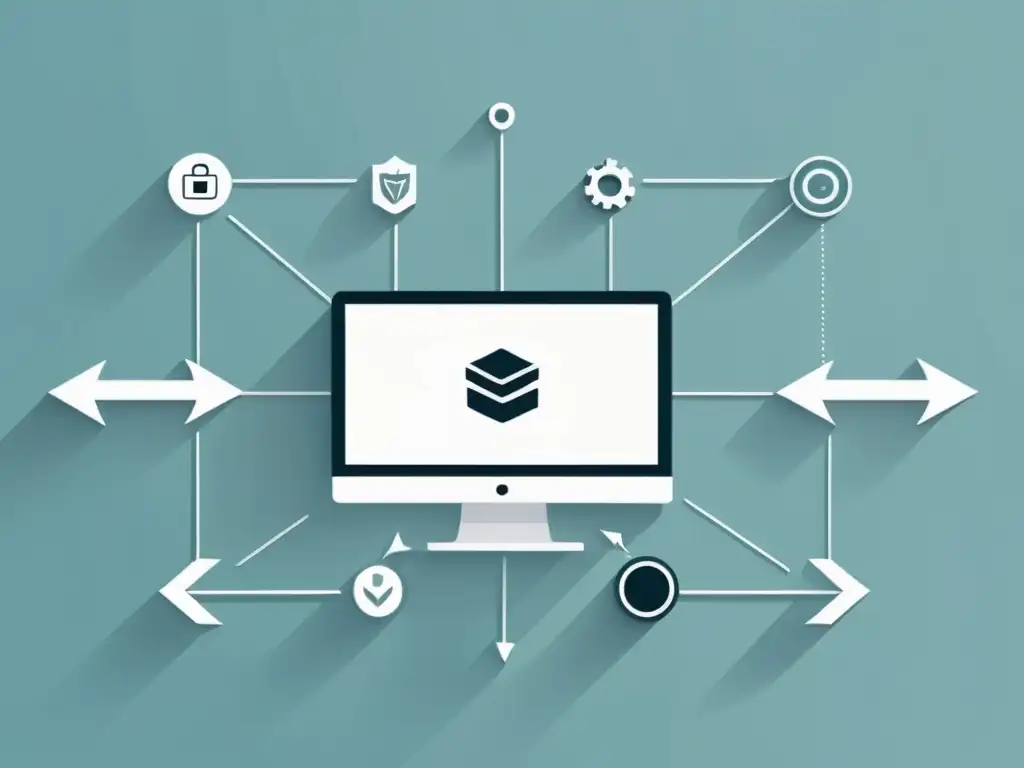 Representación gráfica de la automatización en la gestión multicanal eCommerce: eficiencia y avance tecnológico