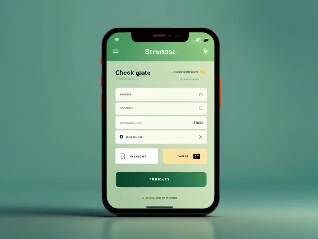 Proceso de checkout con diseño UX intuitivo y minimalista enfocado en principios de usabilidad y eficiencia