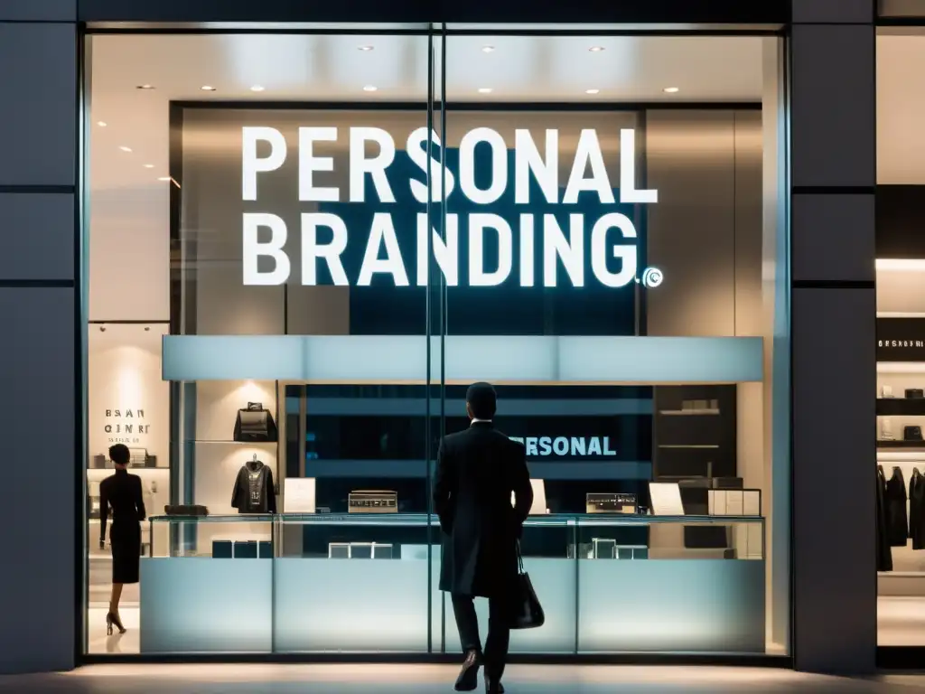 Reflejo de determinación en la ventana de 'Personal Branding' - Consejos para impulsar tu eCommerce mediante branding personal