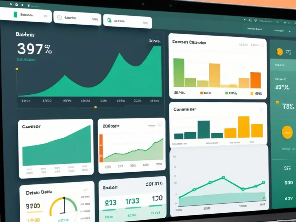 Un sofisticado panel de análisis de datos para ecommerce